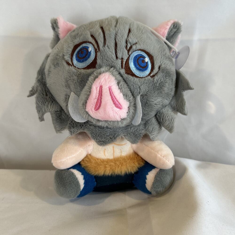 Demon Slayer: Kimetsu No Yaiba Inosuke Hashibira 8" Plush Figure Window Hang